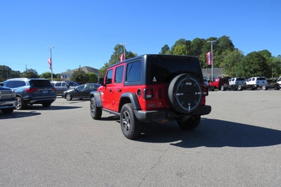 2018 Jeep Wrangler Unlimited Unlimited Sport 4x4